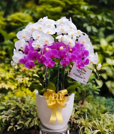 karangan bunga pernikahan