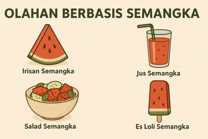 olahan semangka
